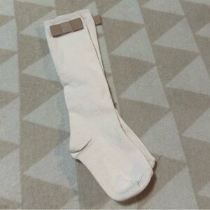 NWOT j crew Girls' grosgrain bow knee-highs